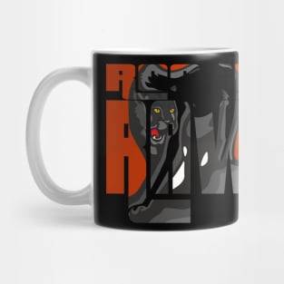 Buy Rooar Raw Panther - Roaring Panther Birthday Gift Shirt Mug